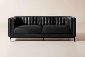 Abella Modern Classic Leather Sofa