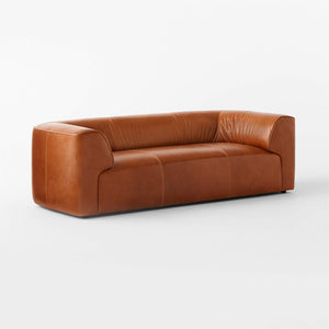 Accardi Modern Classic Leather Sofa