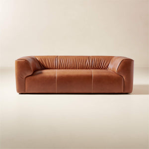 Accardi Modern Classic Leather Sofa