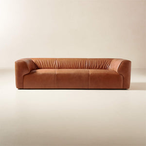 Accardi Modern Classic Leather Sofa