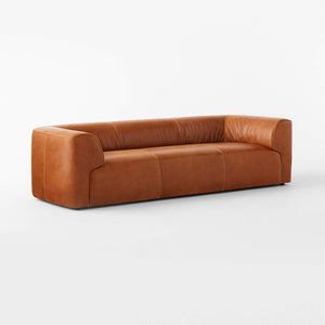 Accardi Modern Classic Leather Sofa