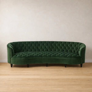 Amelia Curved Chesterfield Sofa