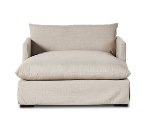 Angeli Washable Loose Cover Love Seat Chaise Lounge