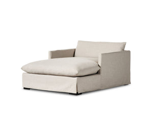 Angeli Washable Loose Cover Love Seat Chaise Lounge