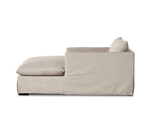 Angeli Washable Loose Cover Love Seat Chaise Lounge