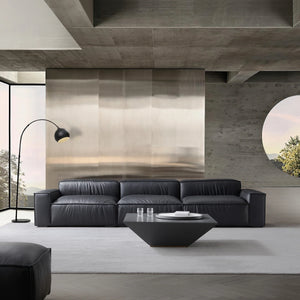 Anneli Luxury Minimalist Leather Sofa