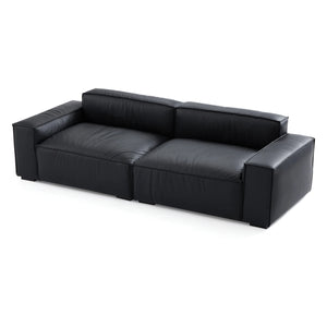 Anneli Luxury Minimalist Leather Sofa