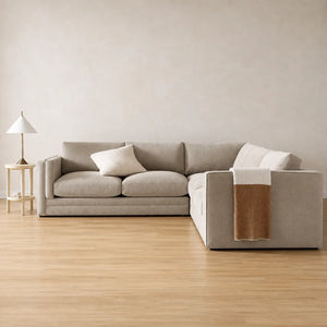 Annika Mid Century Modern Corner Sofa