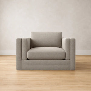 Annika Mid Century Modern Love Seat