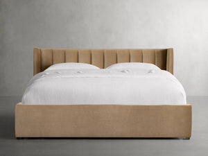 Beverly Contemporary Upholstered Bed - Daia Home