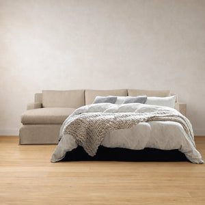 Bosa Linen Loose Washable Cover Chaise Sofa Bed