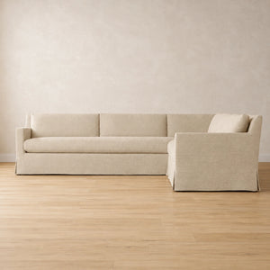 Bosa Loose Washable Cover Linen Corner Sofa