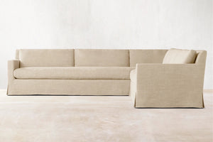 Bosa Loose Cover Linen Corner Sofa