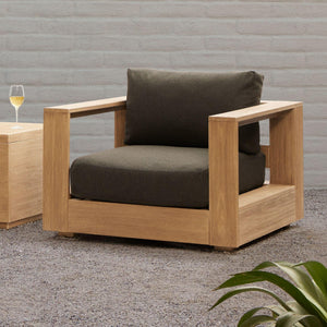 Bruno Outdoor Teak Armchair