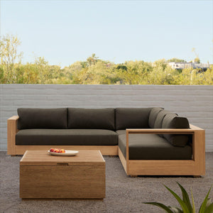 Bruno Build Your Own Teak Outdoor Sectional Sofa