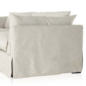 Burgess Loose Washable Cover Linen Sofa - Daia Home