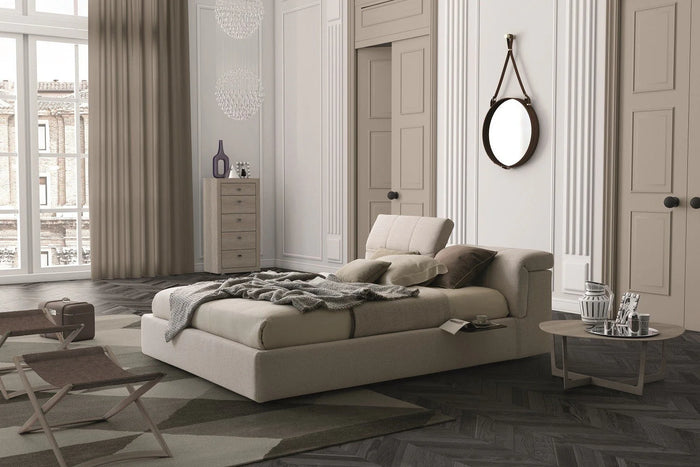 Capo Modern Upholstered Bed with Storage