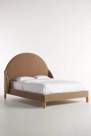 Cedric Contemporary Upholstered Bed - Daia Home