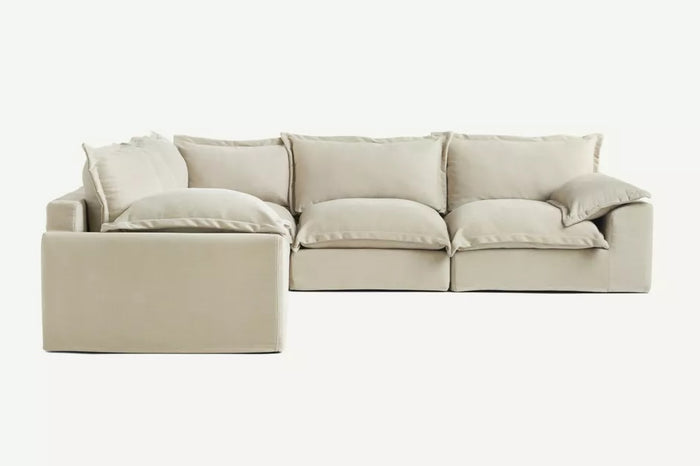 Chiara Sectional Loose Washable Cover Corner Sofa