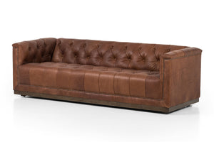 Clifford Leather Sofa Timeless Elegance Redefined - Daia Home