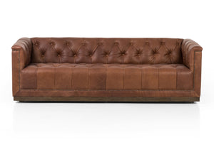 Clifford Leather Sofa Timeless Elegance Redefined - Daia Home