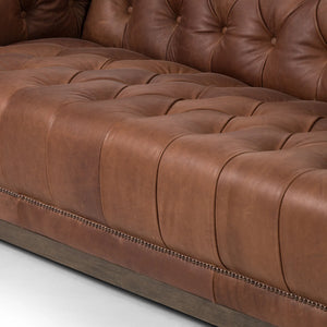 Clifford Leather Sofa Timeless Elegance Redefined - Daia Home