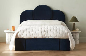 Colbert Mid Century Upholstered Bed With Storage - Daia Home