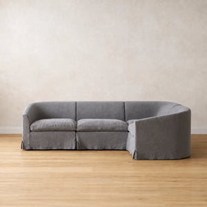 Couture Loose Washable Cover Modular Corner Sofa