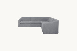 Couture Loose Washable Cover Modular Large Corner Sofa - Daia Home