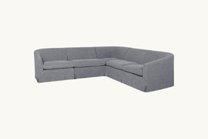 Couture Loose Washable Cover Modular Large Corner Sofa - Daia Home