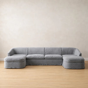 Couture Loose Washable Cover Modular U Shape Sofa