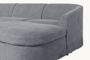 Couture Loose Washable Cover Modular U Shape Sofa - Daia Home