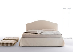 Dawson Loose Washable Cover Linen Upholstered Bed - Daia Home