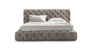 Daytona Deep Buttoned Contemporary Upholstered Bed - Daia Home