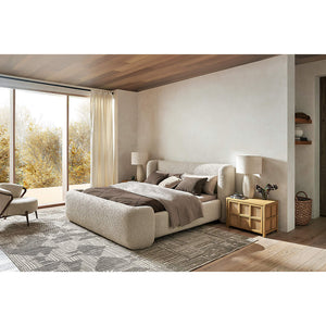 Donatelli Modern Upholstered Bed - Daia Home