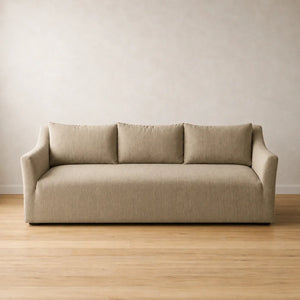 225cm Linen Blend Sofa - Ready to Deliver