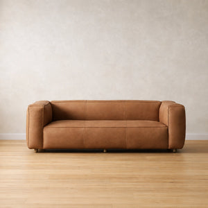 Ebbe Modern Leather Sofa