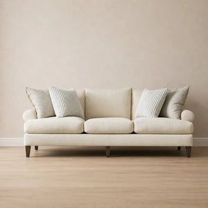 Edith Classic English Sofa With a High Back