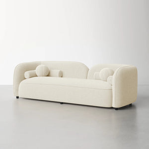 Ferrucci Modern Curved Back Sofa