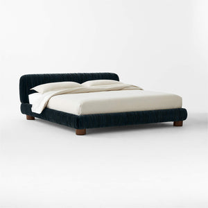 Filizzola Contemporary Italian Design Upholstered Bed - Daia Home