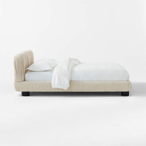 Filizzola Contemporary Italian Design Upholstered Bed - Daia Home