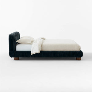 Filizzola Contemporary Italian Design Upholstered Bed - Daia Home