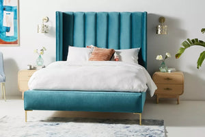 Finley Contemporary Upholstered Bed