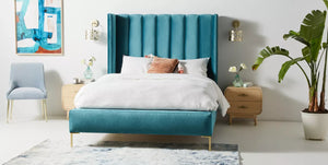 Finley Contemporary Upholstered Bed - Daia Home