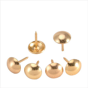 Gold Stud Nail Samples - Daia Home