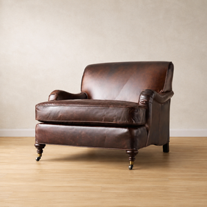 Harrow Leather Love Seat