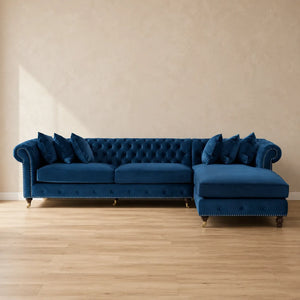 Humphrey Chesterfield Chaise Sofa