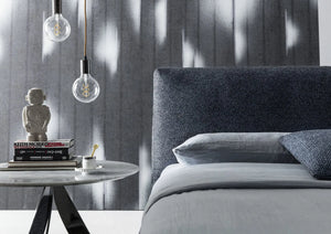 Lanaro Minimalist Modern Upholstered Bed - Daia Home