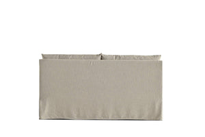 160cm Lilly Loose Cover Sofa in Spa Linen Bread Sack
