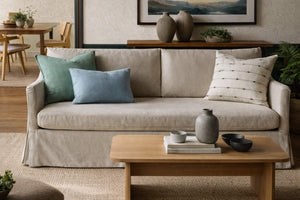 Lilly Contemporary Loose Washable Cover Sofa